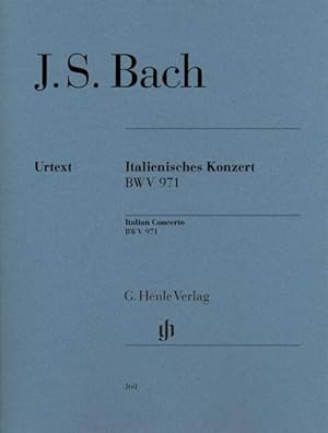 Immagine del venditore per Italienisches Konzert BWV 971 venduto da BuchWeltWeit Ludwig Meier e.K.