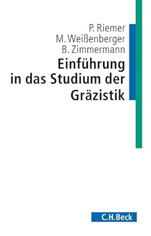 Image du vendeur pour Einfhrung in das Studium der Grzistik mis en vente par BuchWeltWeit Ludwig Meier e.K.