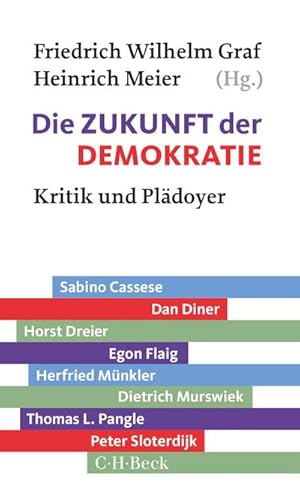 Bild des Verkufers fr Die Zukunft der Demokratie zum Verkauf von BuchWeltWeit Ludwig Meier e.K.