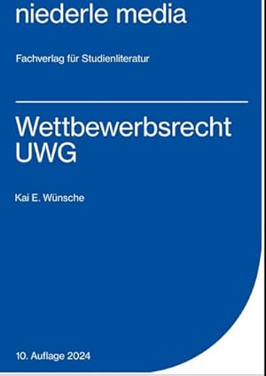 Immagine del venditore per Wettbewerbsrecht - UWG - 2022 venduto da BuchWeltWeit Ludwig Meier e.K.