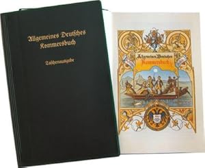 Immagine del venditore per Allgemeines Deutsches Kommersbuch venduto da BuchWeltWeit Ludwig Meier e.K.