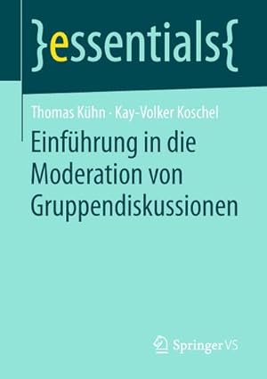Immagine del venditore per Einfhrung in die Moderation von Gruppendiskussionen venduto da BuchWeltWeit Ludwig Meier e.K.