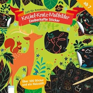 Seller image for Krickel-Kratz-Malbilder. Zauberhafte Sticker for sale by BuchWeltWeit Ludwig Meier e.K.