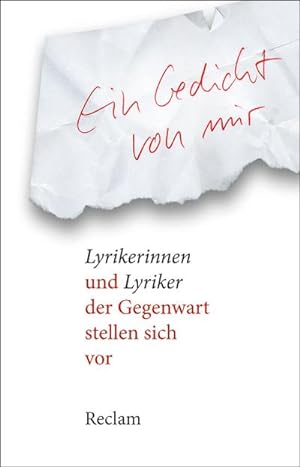 Image du vendeur pour Ein Gedicht von mir mis en vente par BuchWeltWeit Ludwig Meier e.K.