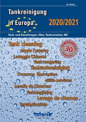 Bild des Verkufers fr Tankreinigung in Europa 2020/2021 zum Verkauf von BuchWeltWeit Ludwig Meier e.K.