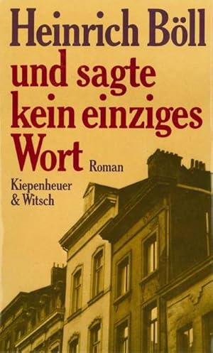 Imagen del vendedor de Und sagte kein einziges Wort a la venta por BuchWeltWeit Ludwig Meier e.K.