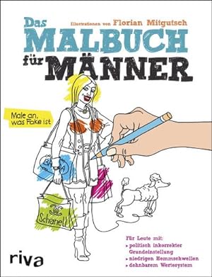 Seller image for Das Malbuch fr Mnner for sale by BuchWeltWeit Ludwig Meier e.K.