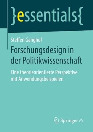 Seller image for Forschungsdesign in der Politikwissenschaft for sale by BuchWeltWeit Ludwig Meier e.K.