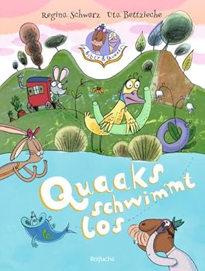 Seller image for Biber & Quaaks: Quaaks schwimmt los for sale by BuchWeltWeit Ludwig Meier e.K.