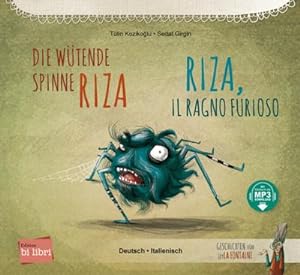 Seller image for Die wtende Spinne Riza. Deutsch-Italienisch for sale by BuchWeltWeit Ludwig Meier e.K.