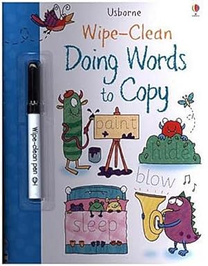 Imagen del vendedor de Wipe-clean Doing Words to Copy a la venta por BuchWeltWeit Ludwig Meier e.K.