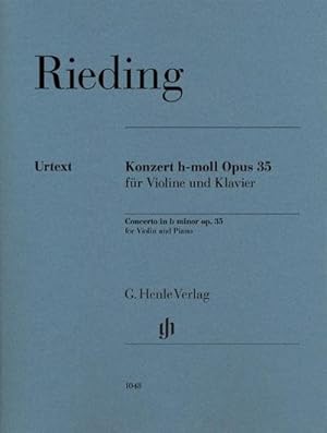 Imagen del vendedor de Konzert h-moll op. 35 fr Violine und Klavier a la venta por BuchWeltWeit Ludwig Meier e.K.