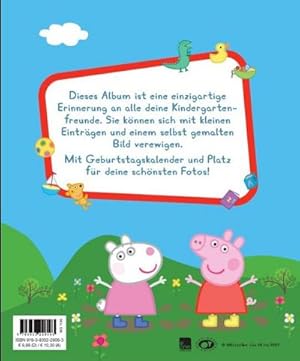 Seller image for Peppa Kindergartenfreundebuch for sale by BuchWeltWeit Ludwig Meier e.K.