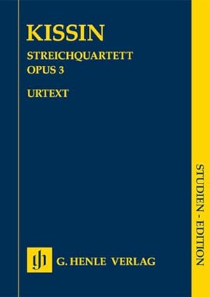 Seller image for Evgeny Kissin - Streichquartett op. 3 for sale by BuchWeltWeit Ludwig Meier e.K.