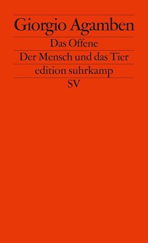 Bild des Verkufers fr Das Offene zum Verkauf von BuchWeltWeit Ludwig Meier e.K.