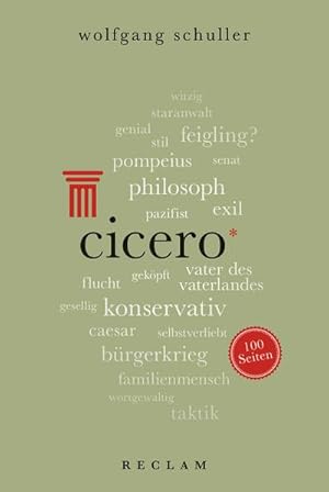 Bild des Verkufers fr Cicero. 100 Seiten zum Verkauf von BuchWeltWeit Ludwig Meier e.K.