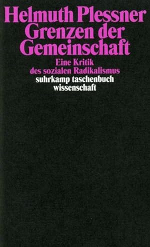 Imagen del vendedor de Grenzen der Gemeinschaft a la venta por BuchWeltWeit Ludwig Meier e.K.