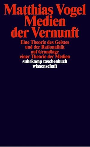 Imagen del vendedor de Medien der Vernunft a la venta por BuchWeltWeit Ludwig Meier e.K.