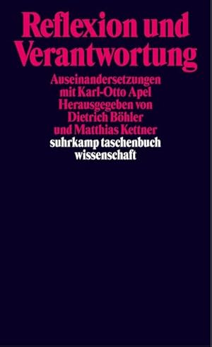 Bild des Verkufers fr Reflexion und Verantwortung zum Verkauf von BuchWeltWeit Ludwig Meier e.K.