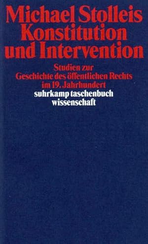Image du vendeur pour Konstitution und Intervention mis en vente par BuchWeltWeit Ludwig Meier e.K.