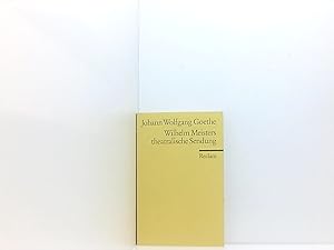 Bild des Verkufers fr Wilhelm Meisters theatralische Sendung (Reclams Universal-Bibliothek) Johann Wolfgang Goethe. Hrsg. von Wulf Kpke zum Verkauf von Book Broker