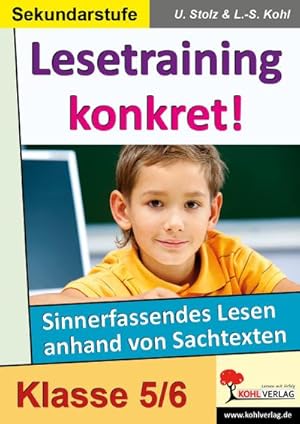 Bild des Verkufers fr Lesetraining konkret! 5./6. Schuljahr : Sekundarstufe zum Verkauf von AHA-BUCH GmbH