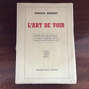 L'ART de VOIR .