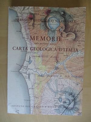 Servizio Geologico Nazionale - Memorie Descrittive Della Carta Geologica D'Italia Volume XLVIII S...
