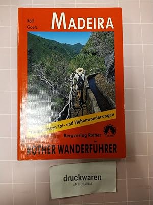 Bild des Verkäufers für Madeira. 50 ausgewählte Tal- und Höhenwanderungen. [Rother-Wanderführer]. zum Verkauf von Druckwaren Antiquariat