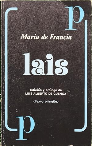 Image du vendeur pour Lais mis en vente par Librera Alonso Quijano