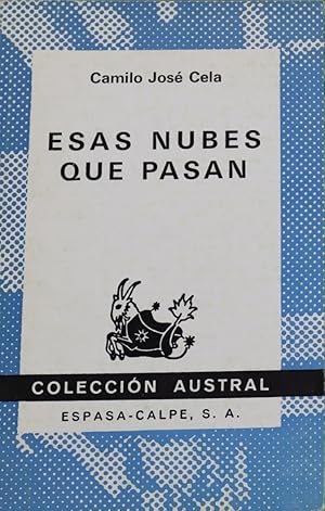 Imagen del vendedor de Esas nubes que pasan a la venta por Librera Alonso Quijano