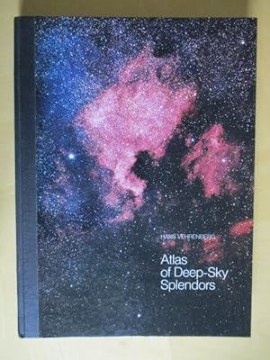 Imagen del vendedor de Atlas of Deep-Sky Splendors. Halftone reproductions and descriptions of all Messier objects and more than 300 other celestial wonders. a la venta por Brcke Schleswig-Holstein gGmbH