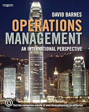 Seller image for Operations Management: An International Perspective for sale by WeBuyBooks