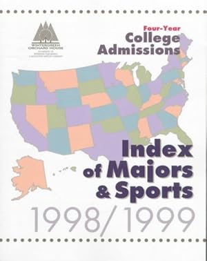 Seller image for College Admissions Index of Majors & Sports 1998-99 for sale by GreatBookPrices