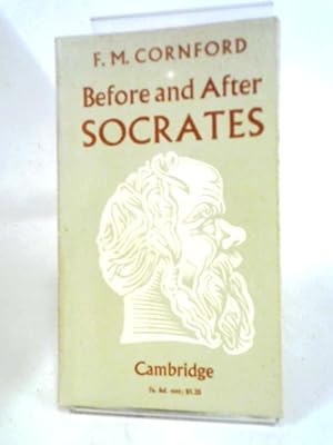 Imagen del vendedor de Before And After Socrates a la venta por World of Rare Books