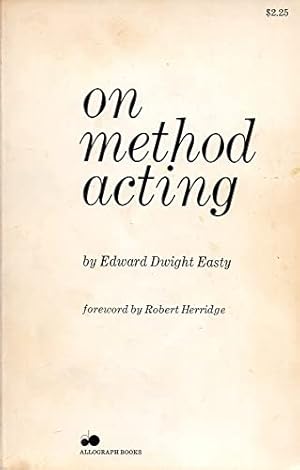 Immagine del venditore per On Method Acting venduto da -OnTimeBooks-