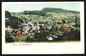 Ansichtskarte Melchnau, Panoramablick auf das Dorf