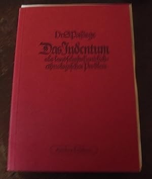 Imagen del vendedor de Das Judentum als landschaftskundlich-ethnologisches Problem a la venta por Buchstube Tiffany