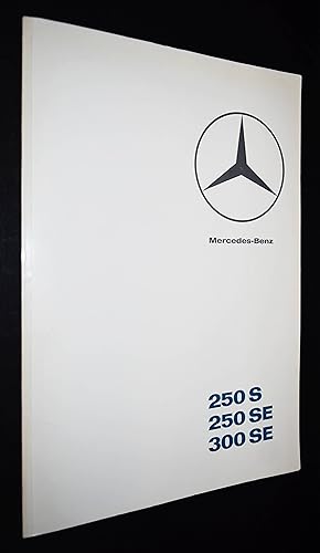 Mercedes-Benz-Personenwagen 250 S, 250 SE und 300 SE. Gebaut nach den Daimler-Benz-konstruktionsp...