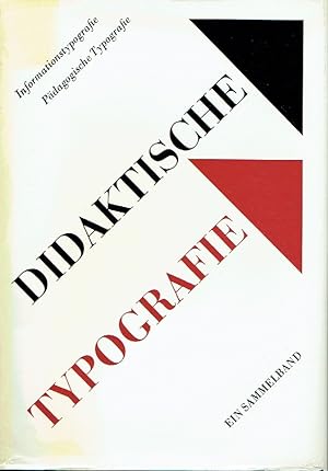 Didaktische Typografie Informationstypografie / Pädagogische Typografie - Ein Sammelband