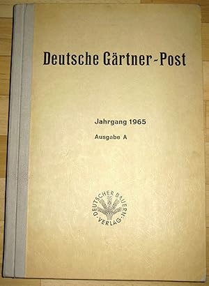 Deutsche Gärtner-Post Wochenzeitung für den Gartenbau