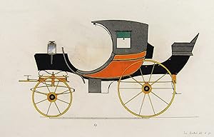 Bild des Verkufers fr Neueste Wagen nach deutscher, franzsischer, und englischer Bauart. zum Verkauf von Antiquariat F. Neidhardt