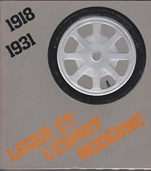 Bild des Verkufers fr Leger et L'esprit moderne - Une Alternative D'Avant-Garde A L'Art Non-Objectif (1918-1931) / Leger and the modern spirit - An Avant-Garde Alternative to Non Objective Art (1918-1931. zum Verkauf von Rnnells Antikvariat AB