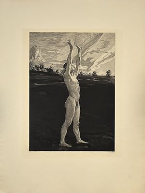 Und doch. [1888]. [Original-Radierung / original etching].