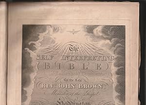 Seller image for The Self Interpreting Bible (2 vols) for sale by The Sanctuary Bookshop.