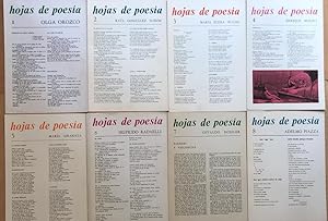 Seller image for Hojas de poesa for sale by Libros del Ayer ABA/ILAB