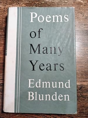 Poems of Many Years