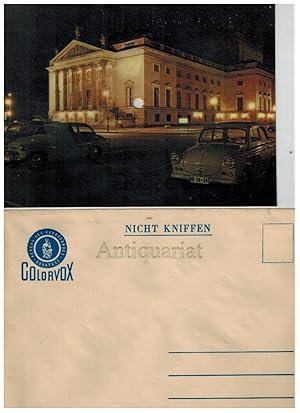 Colorvox 45, Tonpostkarte Staatsoper Berlin/Ein Mädchen oder Weibchen (W. A. Mozart). Mit Origina...