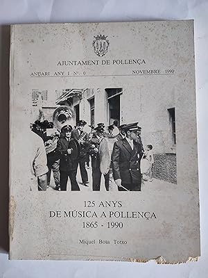 Imagen del vendedor de 125 anys de msica a Pollena 1865-1990. Anuari Any 1 N 0. a la venta por TURCLUB LLIBRES I OBRES