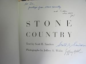 Immagine del venditore per Stone Country - Signed By Authors venduto da Open Door Books  MABA